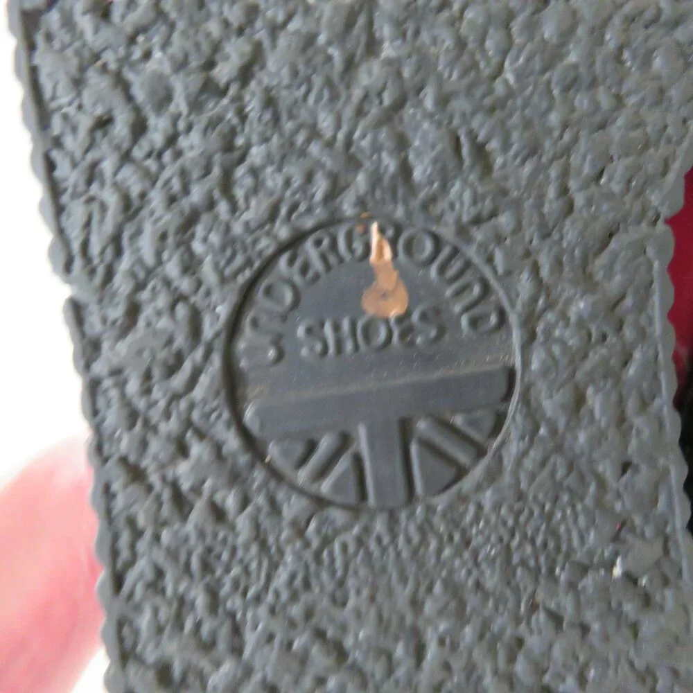 UNDERGROUND ENGLAND King Tut Pink Patent Leopard Print Pony Hair Creeper Shoes - Picture 16 of 16